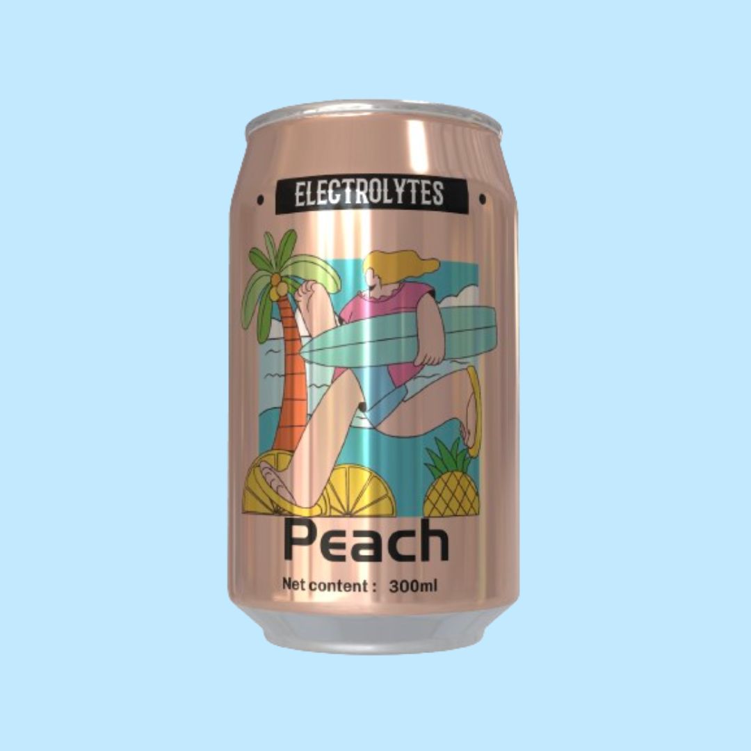 Peach electrolyte