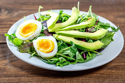 Veg Salad & Boiled Eggs
